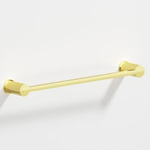 Colonial Bronze Series 43 Towel Bar 2 in Unlacquered Polished Brass (3A)