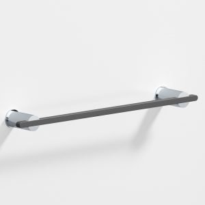 Colonial Bronze Series 42 Towel Bar 36a in Polished Chrome with Matte Graphite (26XMGRA)