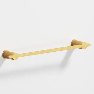 Colonial Bronze Series 42 Towel Bar 12 in Weathered Brass (WB)