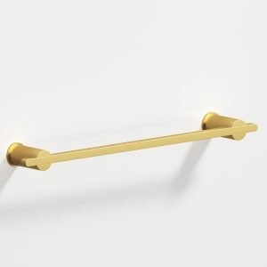 Colonial Bronze Series 42 Towel Bar 4 in Unlacquered Satin Brass (4A)