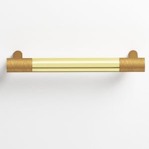 Colonial Bronze Series 1442 1446 1447 1448 12a in Weathered Brass with Polished Brass (WBx3)