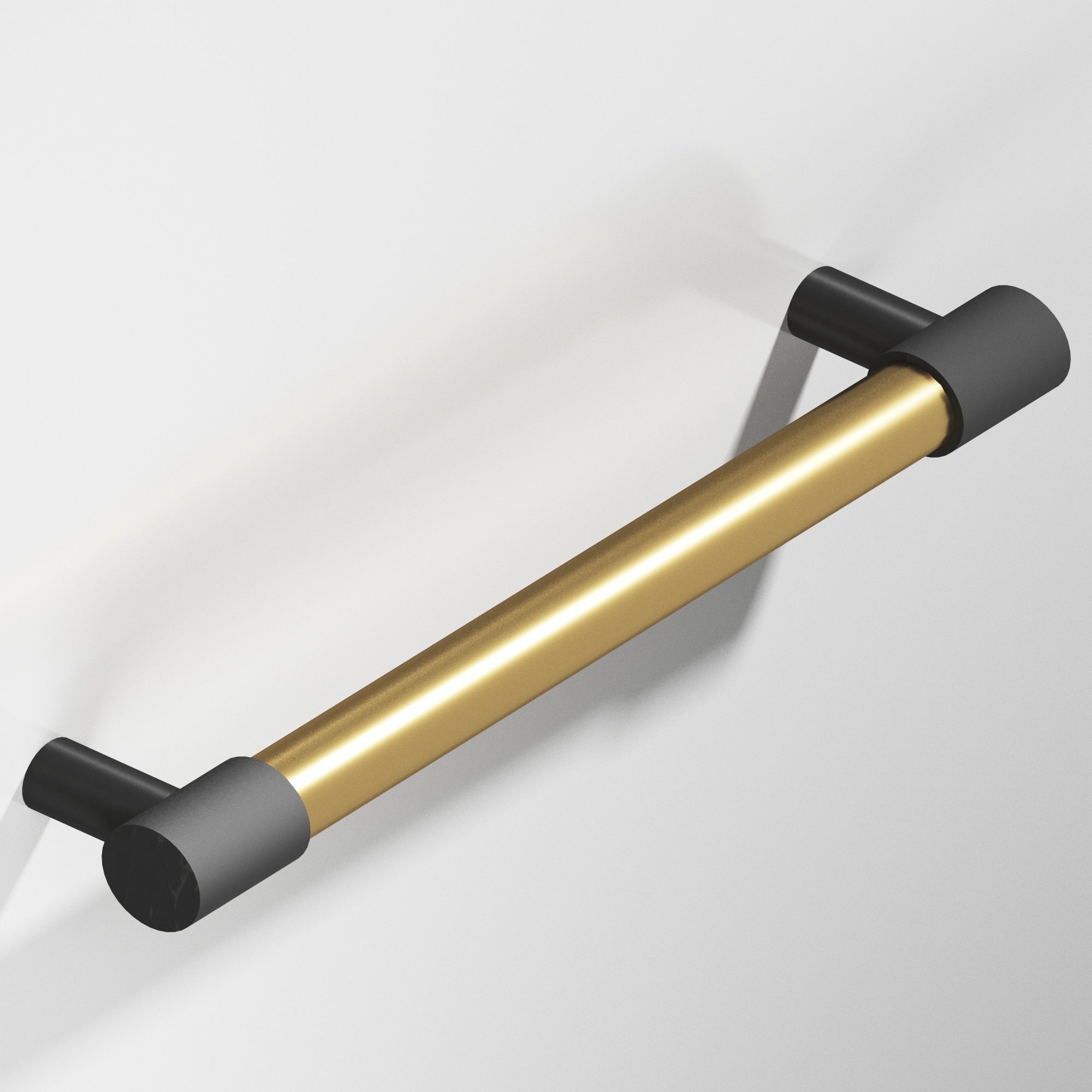 Colonial Bronze 1345 1346 1347 Series 49a in Matte Graphite with Satin Brass (MGRAX4)