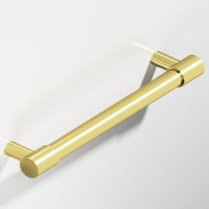 Colonial Bronze 1345 1346 1347 Series 2 in Unlacquered Polished Brass (3A)