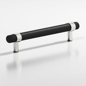 Colonial Bronze 1307 1308 1309 1310 Series 40a in Polished Nickel with Matte Satin Black (14XM19)