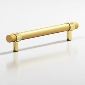 Colonial Bronze 1307 1308 1309 1310 Series 1a in Polished Brass with Frost Brass™ (3X4F)