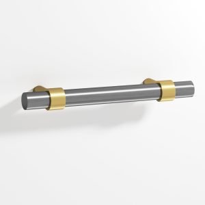 Colonial Bronze 1307 1308 1309 1310 Series 3a in Satin Brass with Graphite (4XGRA)