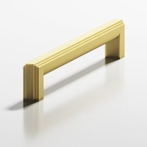 Colonial Bronze 944 945 Series 7 in Matte Satin Brass (M4)