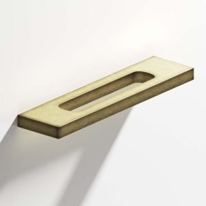 Colonial Bronze 718 Series 9 in Distressed Antique Brass (D5)