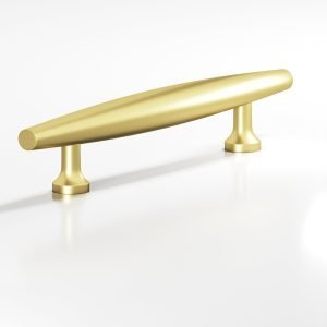 Colonial Bronze 293 295 297 Series 7 in Matte Satin Brass (M4)