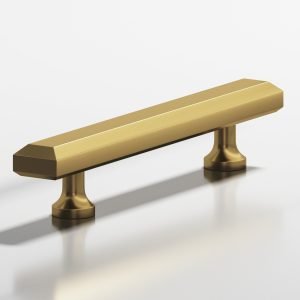 Colonial Bronze 272 273 276 Series 4 in Unlacquered Satin Brass (4A)