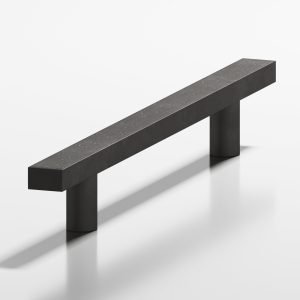Colonial Bronze 254 508 Series 24 in Distressed Satin Black (D19))