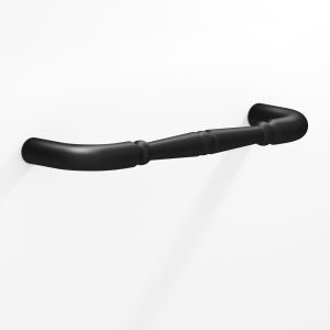 Colonial Bronze Series 250 850 23 in Matte Satin Black (M19)