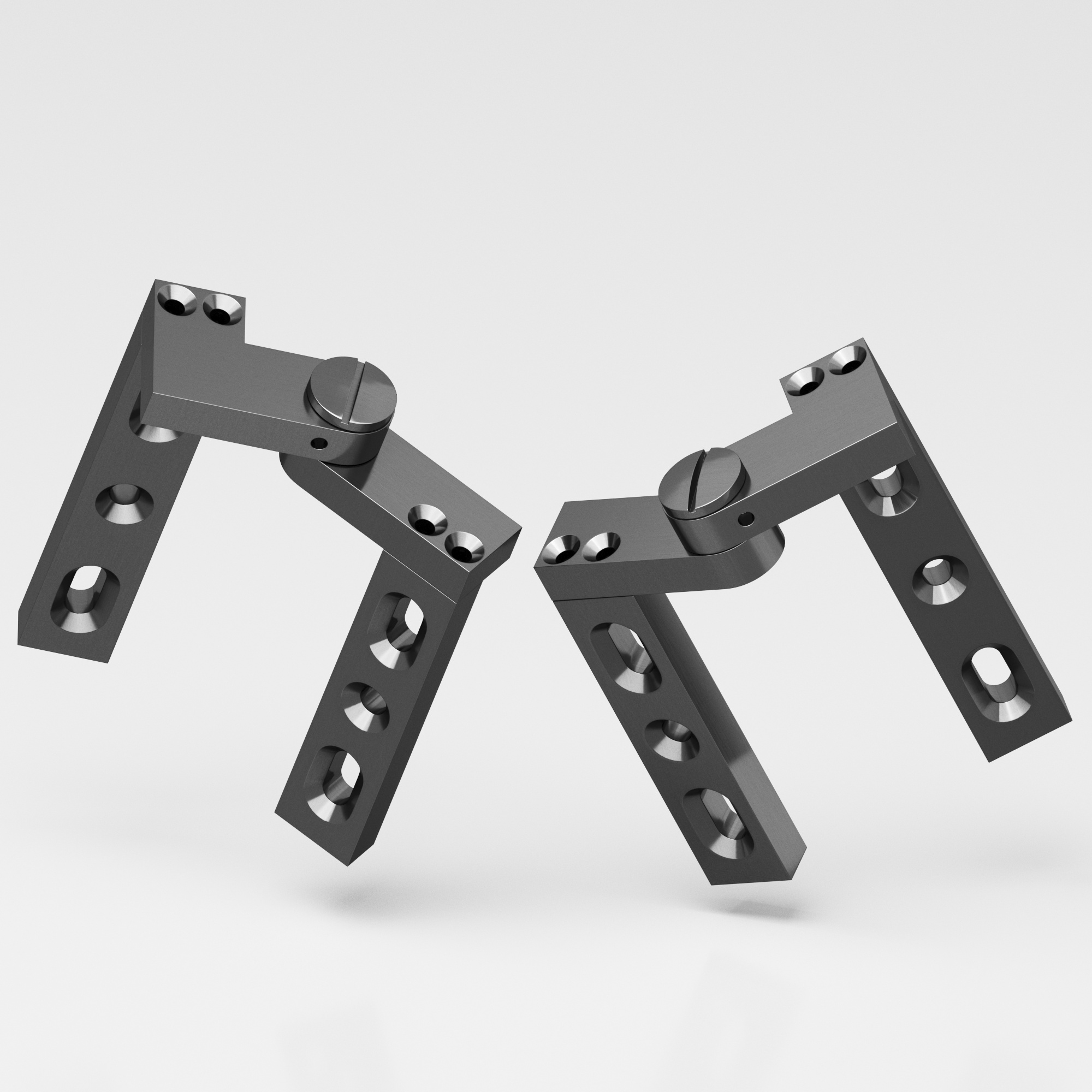 Colonial Bronze 9LH 9RH Series Pivot Hinge 48 in Graphite (GRA)