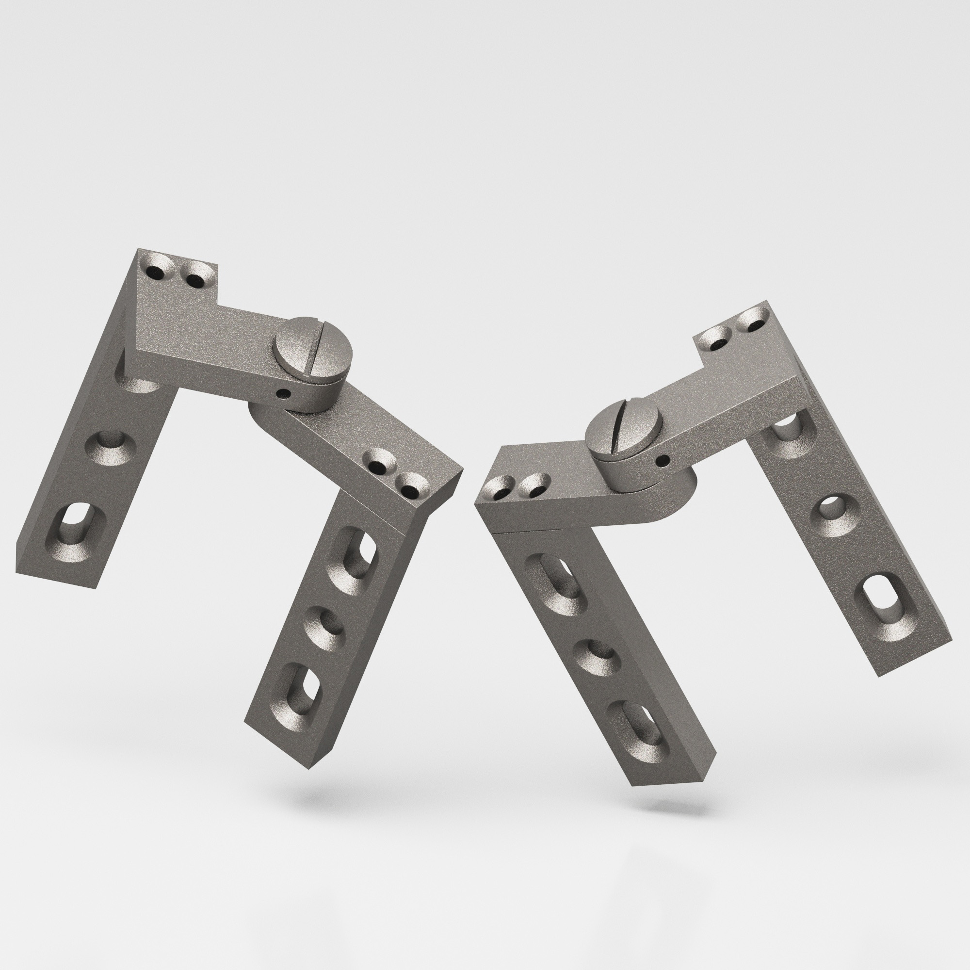 Colonial Bronze 9LH 9RH Series Pivot Hinge 47 in Frost Nickel™ (15F)