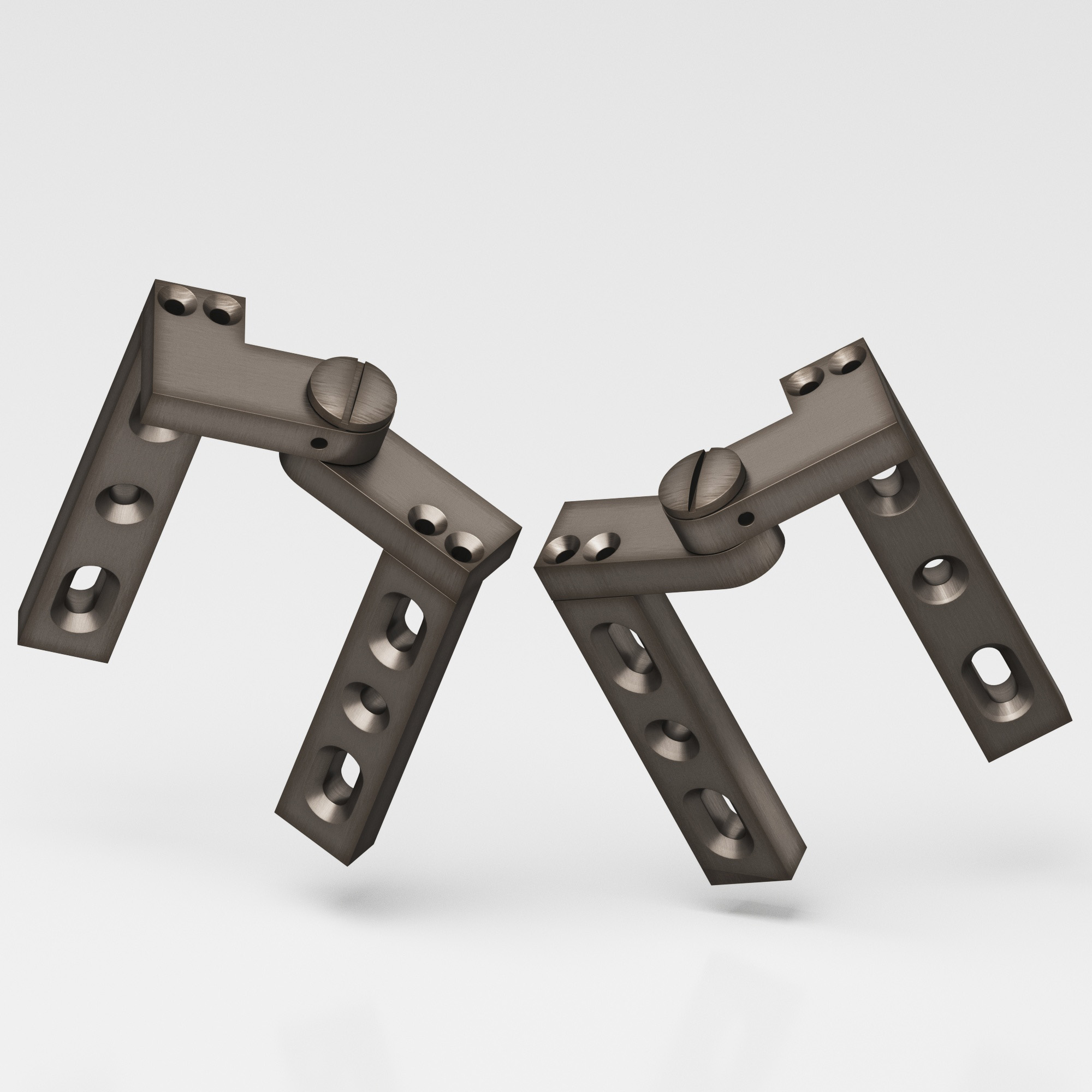 Colonial Bronze 9LH 9RH Series Pivot Hinge 44 in Pewter (15B)
