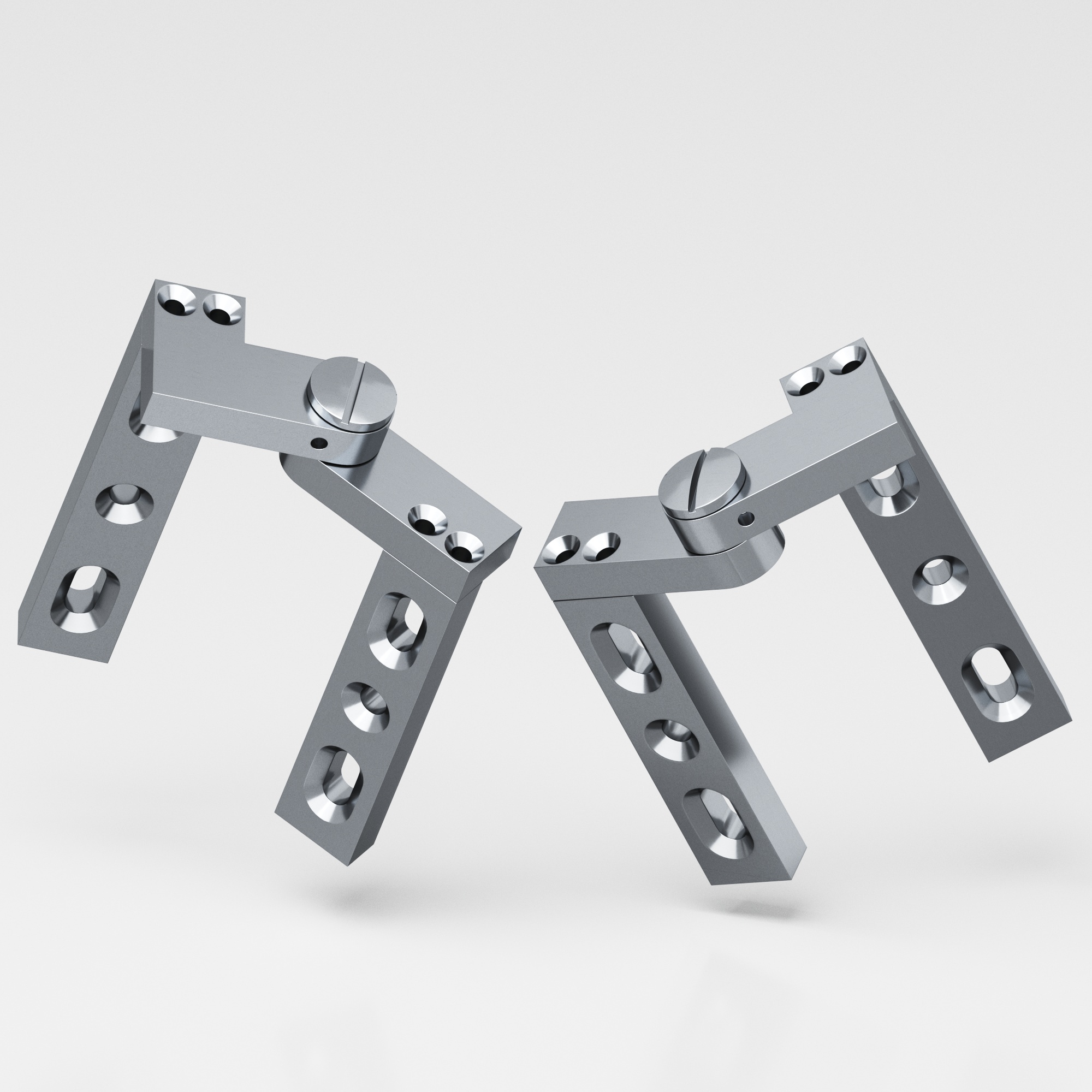 9LH & 9RH Intermediate Pivot Hinge Series - Colonial Bronze