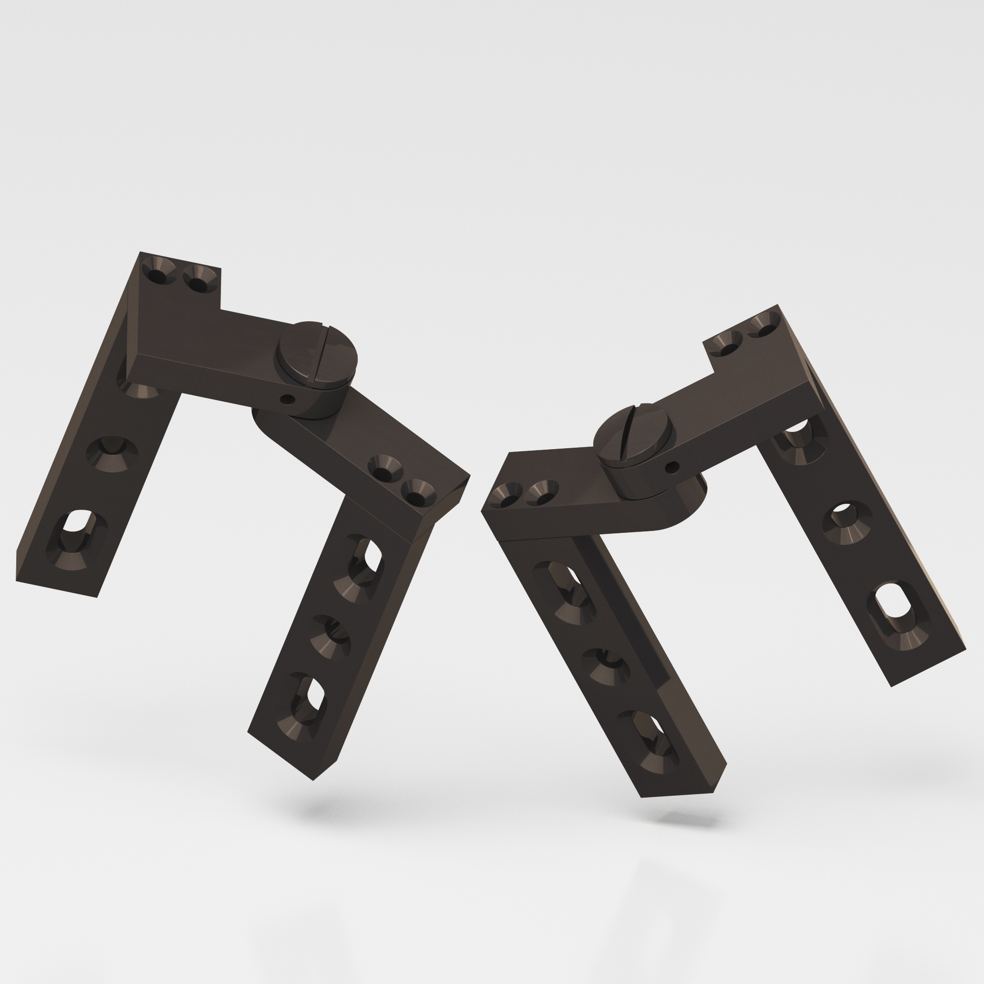 Colonial Bronze 9LH 9RH Series Pivot Hinge 34 in Dark Statuary Bronze (20A)jpg