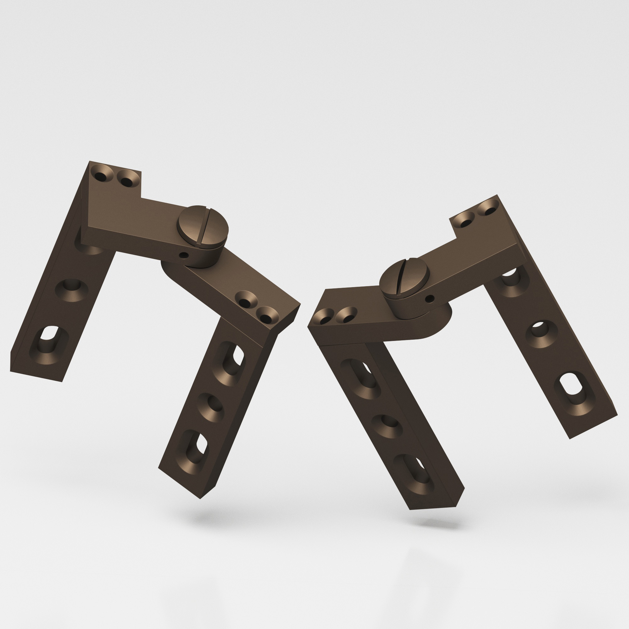Colonial Bronze 9LH 9RH Series Pivot Hinge 33 in Heritage Bronze (S10B)