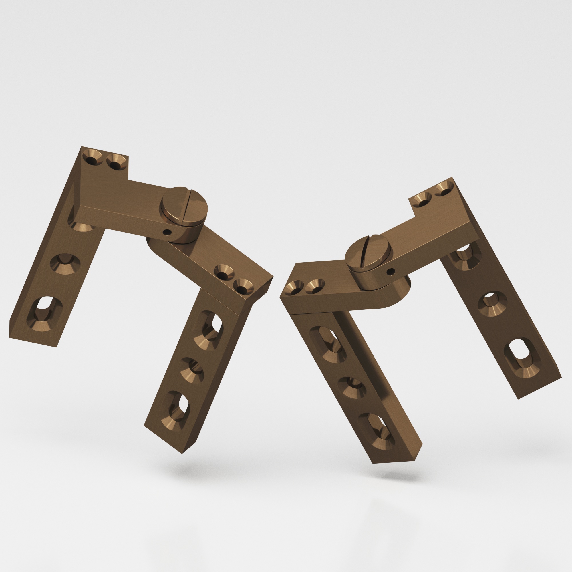 Colonial Bronze 9LH 9RH Series Pivot Hinge 26 in Light Statuary Bronze (20)