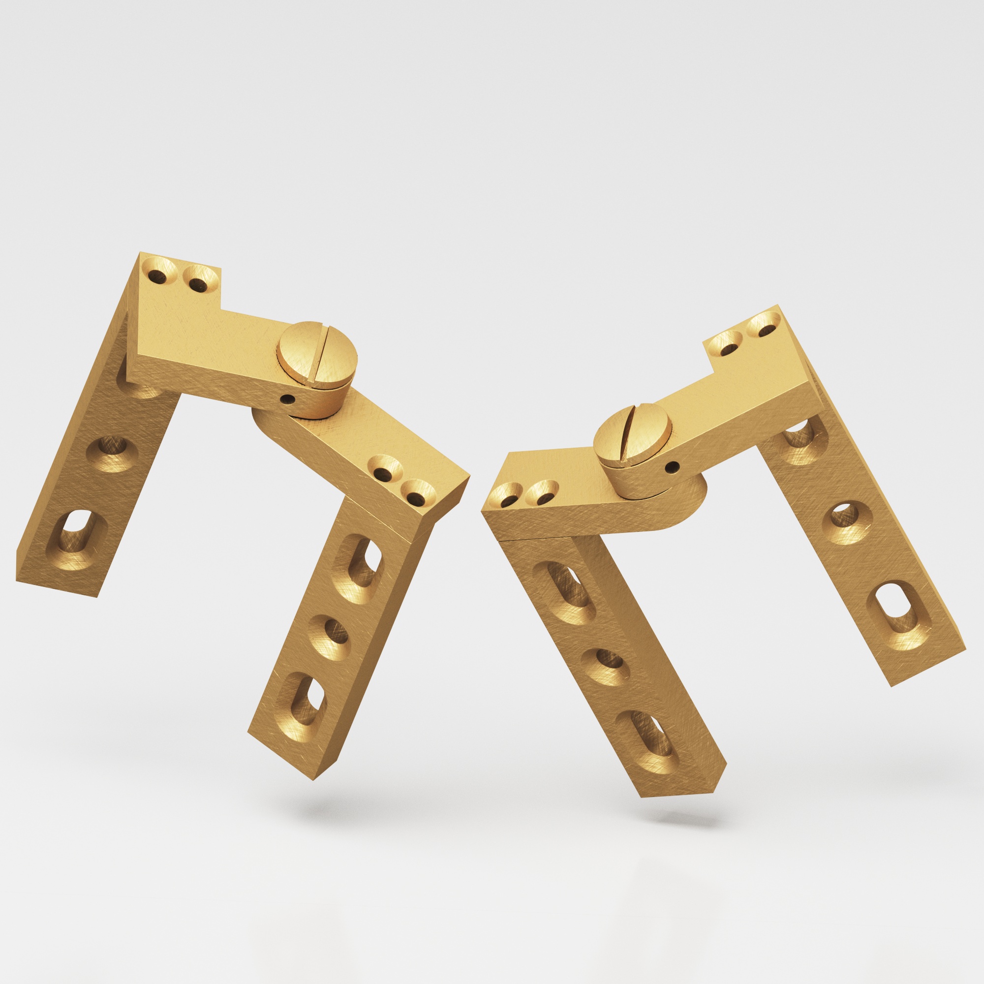 Colonial Bronze 9LH 9RH Series Pivot Hinge 12 in Weathered Brass (WB)jpg