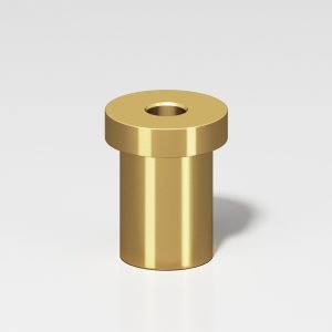 Colonial Bronze 8 Pivot Hinge Floor Base 3 in Satin Brass (4)