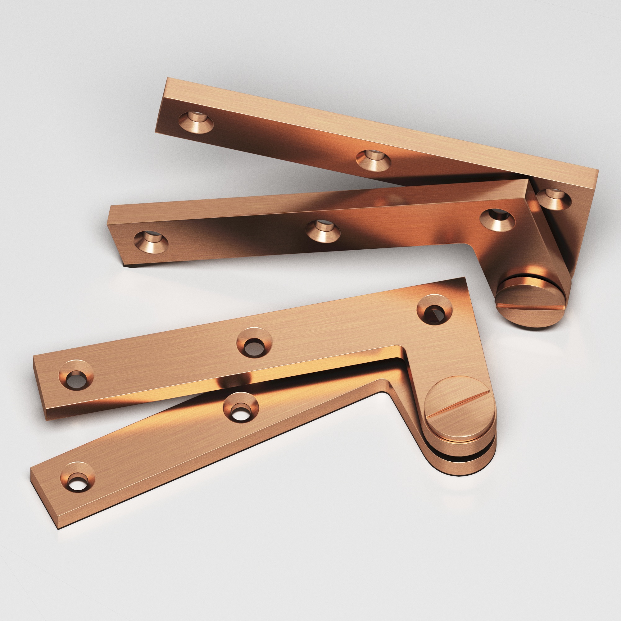 5 Pivot Hinge Series - Colonial Bronze