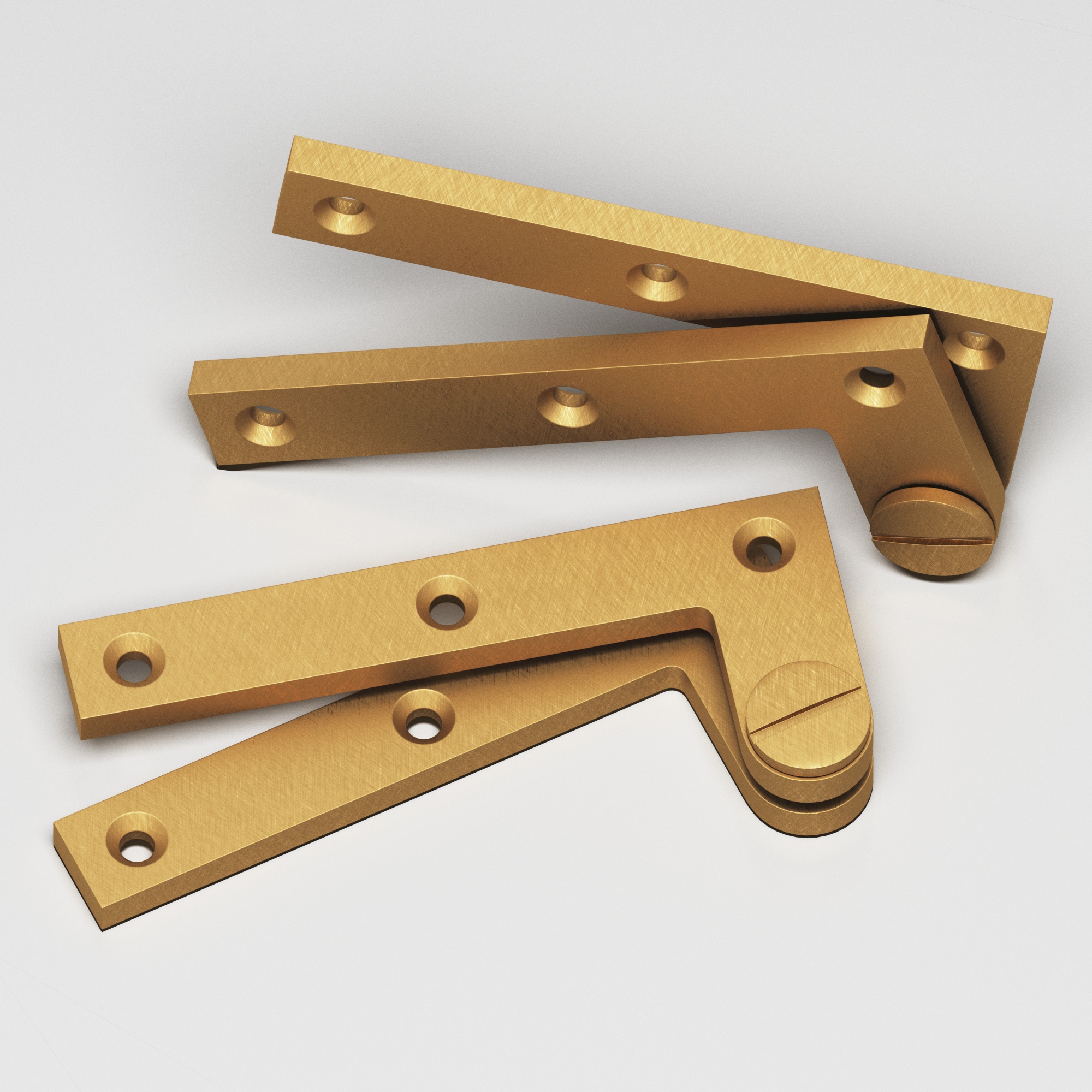 5 Pivot Hinge Series - Colonial Bronze