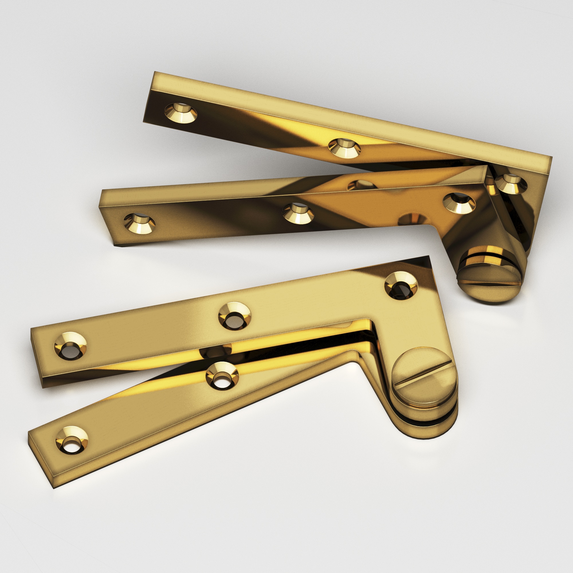 5 Pivot Hinge Series - Colonial Bronze