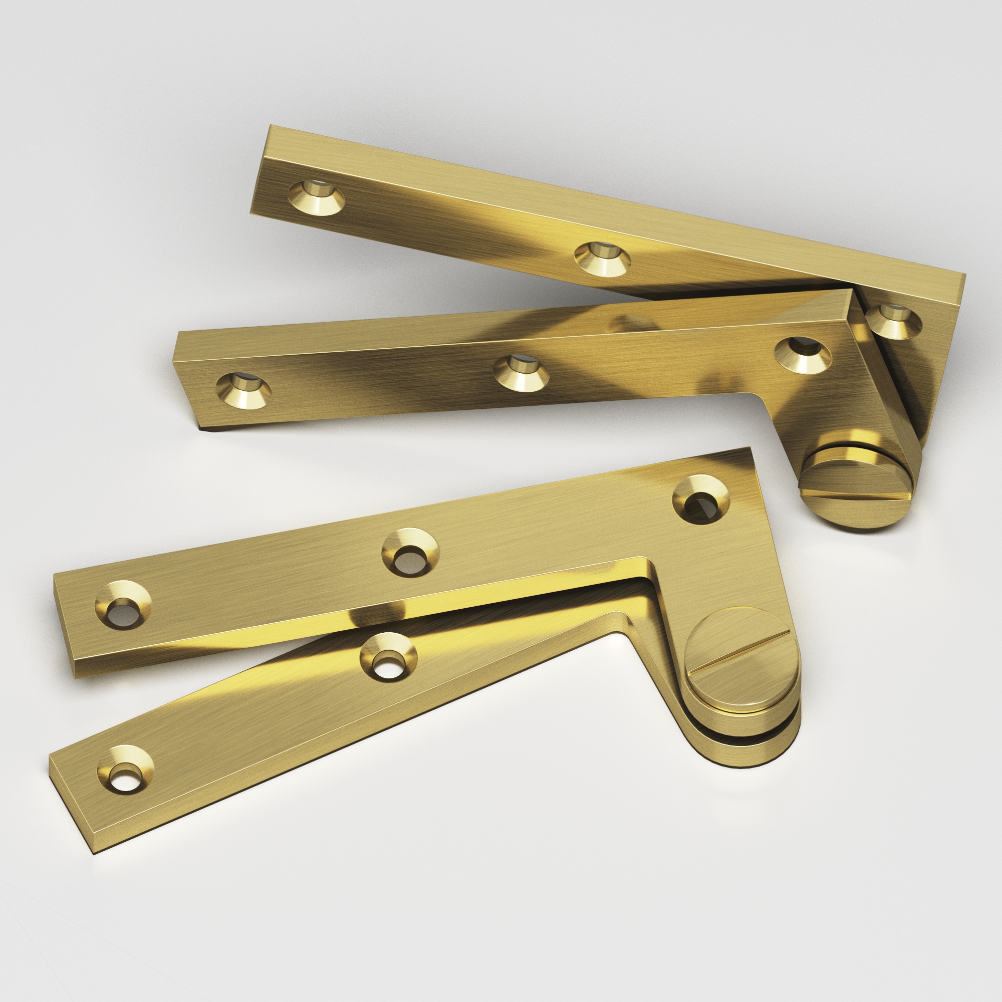 5 Pivot Hinge Series - Colonial Bronze