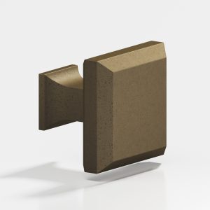 Colonial Bronze 517_528_529 Cabinet Knob Series Shown in Distressed Oil Rubbed Bronze_(D10B)