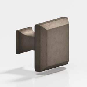 Colonial Bronze 517_528_529 Cabinet Knob Series Shown in Distressed Pewter_(D15B)