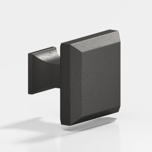 Colonial Bronze 517_528_529 Cabinet Knob Series Shown in Distressed Satin Black_(D19)