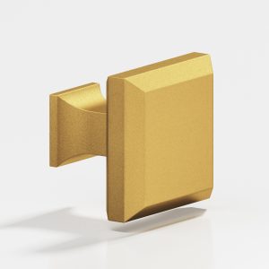 Colonial Bronze 517_528_529 Cabinet Knob Series Shown in Frost Brass™_(4F)