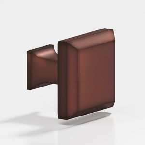 Colonial Bronze 517_528_529 Cabinet Knob Series Shown in Matte Antique Copper_(M11)