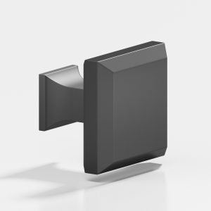 Colonial Bronze 517_528_529 Cabinet Knob Series Shown in Matte Graphite_(MGRA)