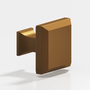 Colonial Bronze 517_528_529 Cabinet Knob Series Shown in Matte Light Statuary Bronze_(M20)