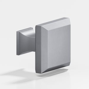 Colonial Bronze 517_528_529 Cabinet Knob Series Shown in Matte Satin Chrome_(M26D)