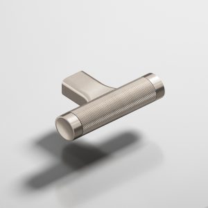 Colonial Bronze 1340 Micro Coined T Pull in Matte Satin Nickel (M15)