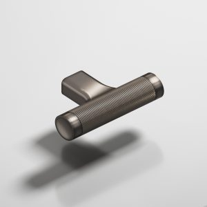 Colonial Bronze 1340 Micro Coined T Pull in Pewter (15B)