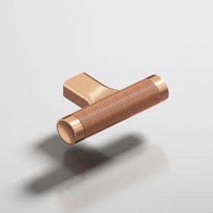 Colonial Bronze 1340 Micro Coined T Pull in Satin Bronze (10)