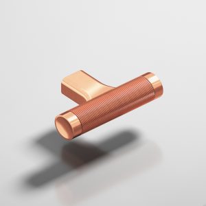 Colonial Bronze 1340 Micro Coined T Pull in Satin Copper (SCU)